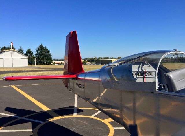 Vans RV-9 (N903KR) - N903KR - "Swinging the Compass" at Pearson Airfield - KVUO.