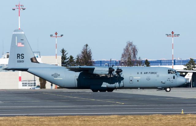 Lockheed EC-130J Hercules (15-5831) - Spotting EPRZ