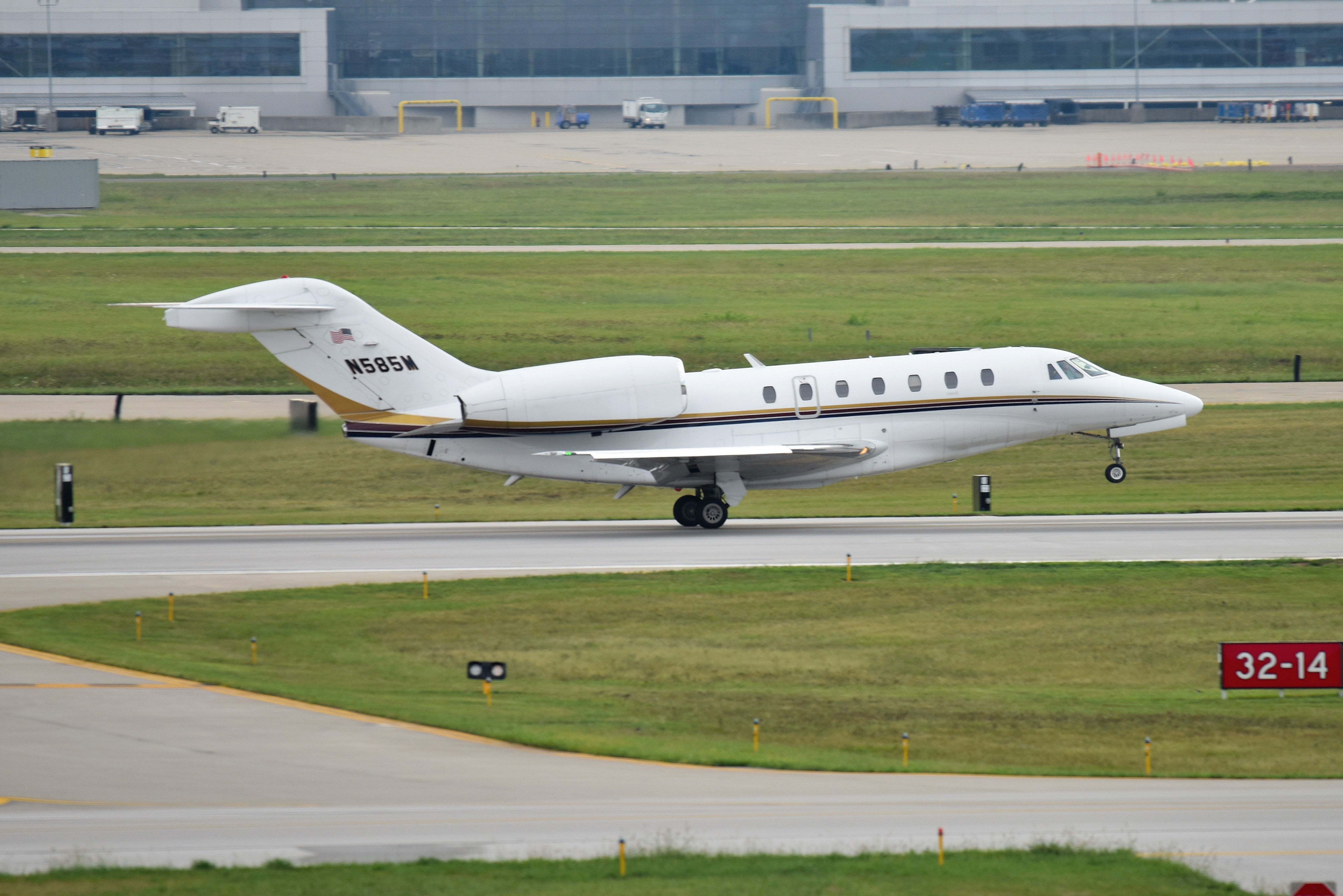 Cessna Citation X (N585M) - Menards on 08-31-21