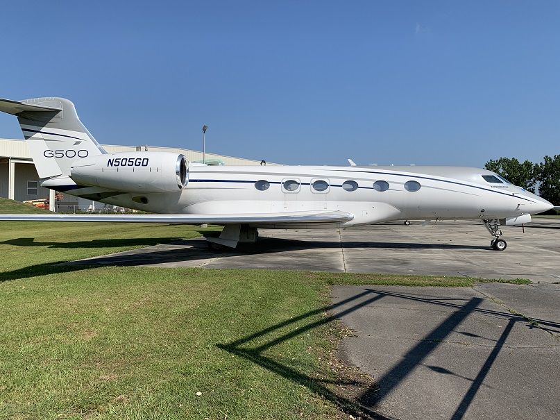 N505GD — - G500 Prototype at Gulfstream Prototype "Boneyard"