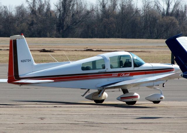 Grumman AA-5 Tiger (N26724) - At Downtown Shreveport.