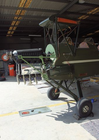 OGMA Tiger Moth (VH-FAG) - Detail of incredible restoration quality of the Tiger including fitting wings at CAC Caboolture