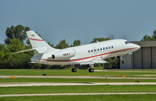 Dassault Falcon 2000 (N54J) - Rwy 5 departure @KUGN.