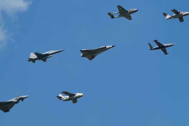 — — - Airpower16!br /Saab 105, Fuga Magista, Vampire, Saab 35, F-5, Saab-29, Eurofighter