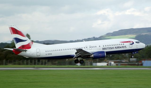 Boeing 737-700 (G-DOCA) - British Airways
