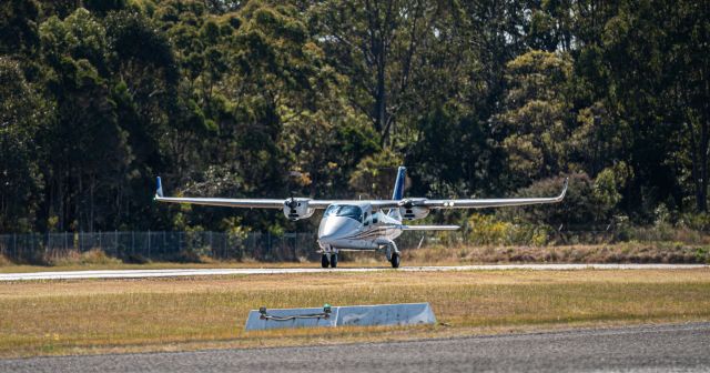 TECNAM P-2006T (VH-IDB) - TECNAM P-2006T MKII, Line-up for takeoff at YWVA