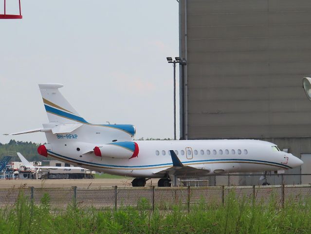 Dassault Falcon 7X (9H-RFAP) - Photo taken on Jun 24, 2023.
