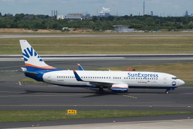 Boeing 737-800 (D-ASXC) - SunExpress (Eurowings) B737-86N cn30806