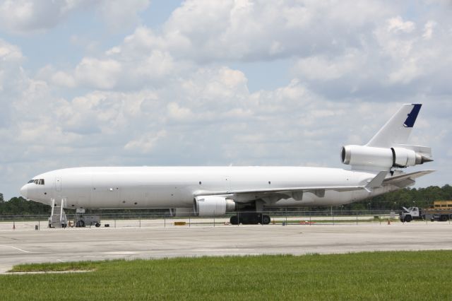 Boeing MD-11 (N412SN) - McDonnell Douglas MD-11 (N412SN) sits on the ramp at Southwest Florida International Airport