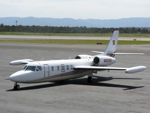 IAI 1124 Westwind (N22RD) - On the ramp in Durango, CO