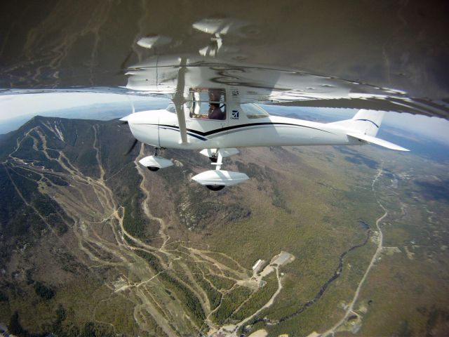 Cessna Commuter (N50921) - Whiteface Mountain, gopro shot