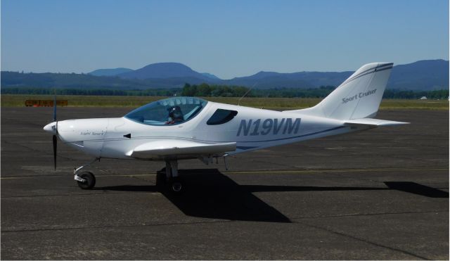 CSA SportCruiser (N19VM) - N19VM at CVO morning of 12th May 2021.