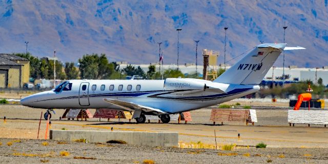 Cessna Citation CJ3 (N71VM) - N71VM Cessna 525B Citation CJ3+ s/n 525B-0527 - North Las Vegas Airport  KVGTbr /Photo: TDelCorobr /September 13, 2024