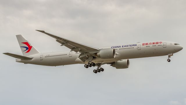 BOEING 777-300ER (B-7883) - Brand new 777 for China Eastern on her second visit to YYZ