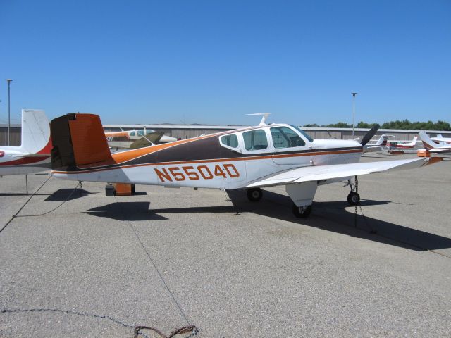 Beechcraft 35 Bonanza (N5504D) - At Corona Airport