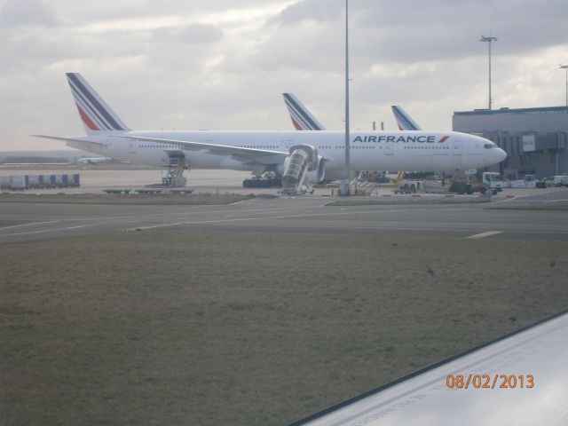 BOEING 777-300 — - On an Airbus A321 Air France taxing to runway 26R