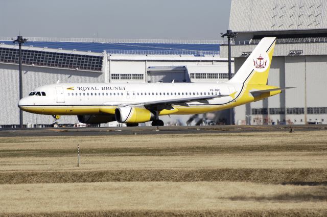 Airbus A320 (V8-RBU) - Departure at narita Intl Airport rwy34L on 2012/12/11