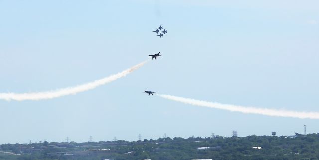 — — - Blue Angels over Fort Worth- April 2016 