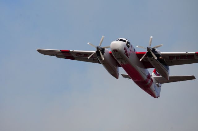 N448DF — - CalFire preparing for a retardant drop on the Bernardo fire, San Diego, CA on 1/22/2025.