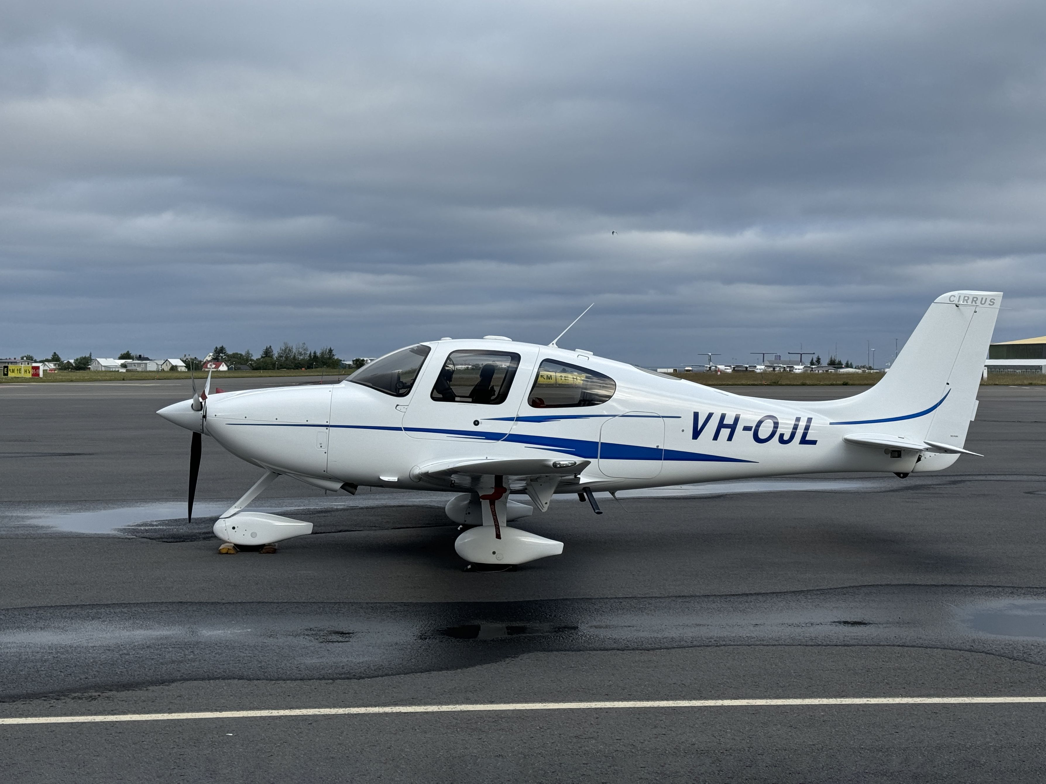 Cirrus SR-22 (VH-OJL) - On a ferry flight to the USA. 15-JUL-2024.