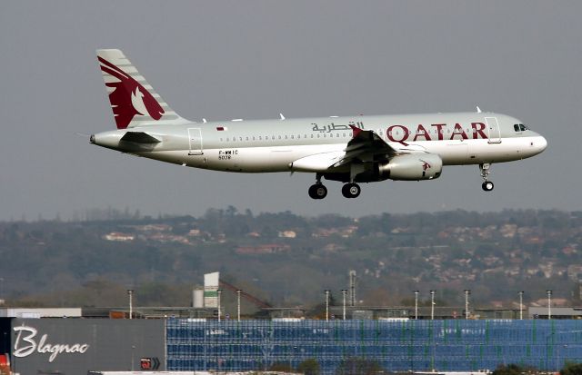 Airbus A320 (F-WWIC) - Airbus A320,back to flight test, Toulouse Blagnac Airport (LFBO-TLS)