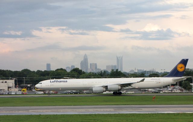 Airbus A340-600 (D-AIHO) - Taken June 18, 2013