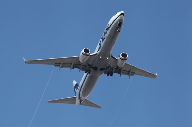 Boeing 737-900 (N323AS) - ON FINAL