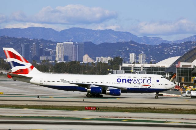 Boeing 747-200 (G-CIVI) - LAX