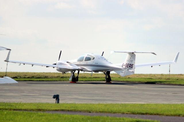 Diamond Twin Star (G-SERE) - Seen here on 29-Aug-21.