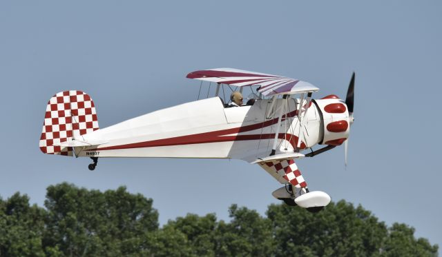 BUCKER PRADO Jungmeister (N4937) - Demo flight at Airventure 2017