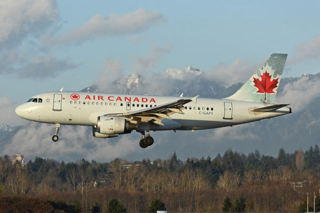 Airbus A319 (C-GAPY)
