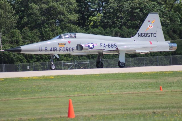 N685TC — - F-5A at Osh 2018