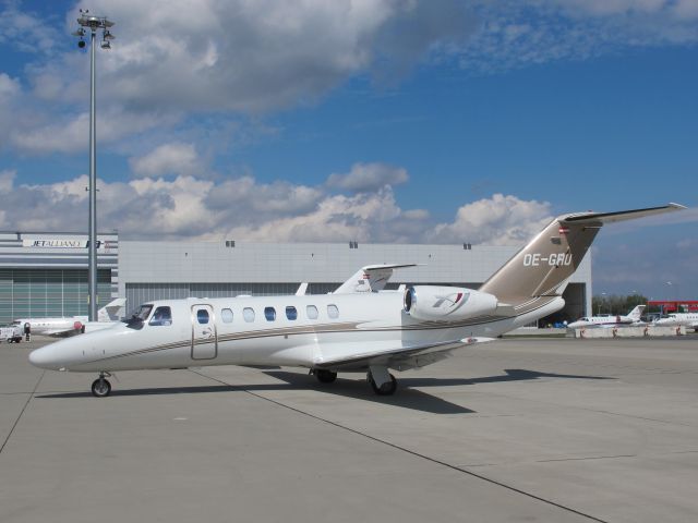 Cessna Citation CJ2+ (OE-GRO) - At Vienna, Austria.