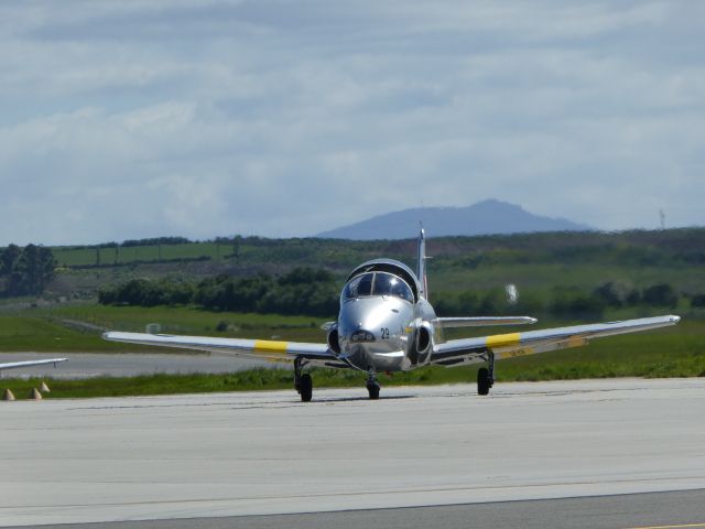 HUNTING PERCIVAL P-84 Jet Provost (VH-JPV) - BAC Jet Provost TMK-5A XW295 br /taxiing in at Launceston, for fuel.