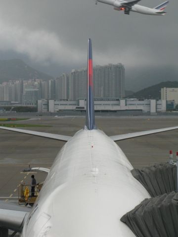 Airbus A330-300 (N801NW) - N801NW getting ready to head to Narita.