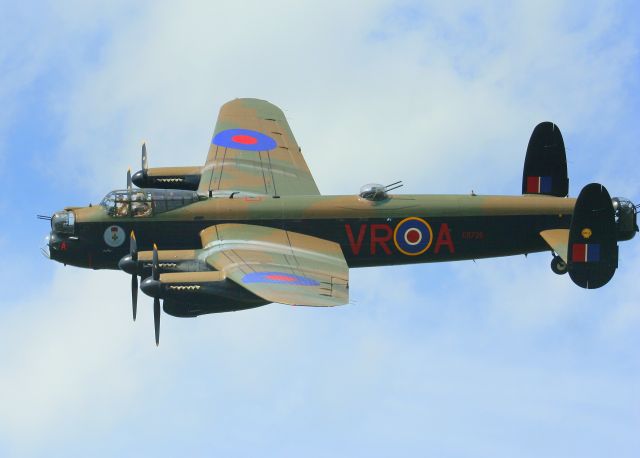 Avro 683 Lancaster (C-GVRA) - Flypast at the Vintage Wings of Canada Open House in Gatineau, PQ, of Sept 2008.