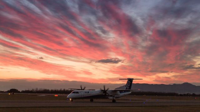 de Havilland Dash 8-400 (JA850A) - ANA Wings - AKX / Bombardier DHC-8-402Q Dash 8br /Dec.13.2015 Hakodate Airport [HKD/RJCH] JAPAN