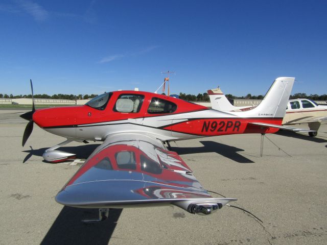 Cirrus SR22 Turbo (N92PR) - Parked on the ramp 