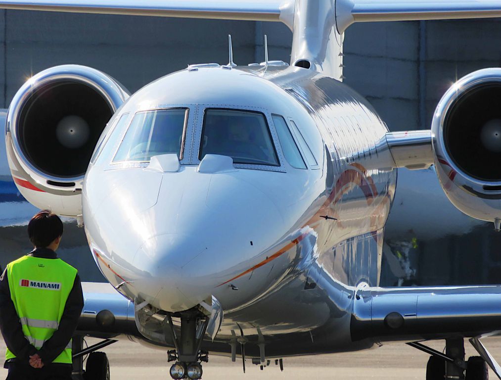 Cessna Citation Sovereign (JA04AA) - I take a picture on Nov 17, 2017.