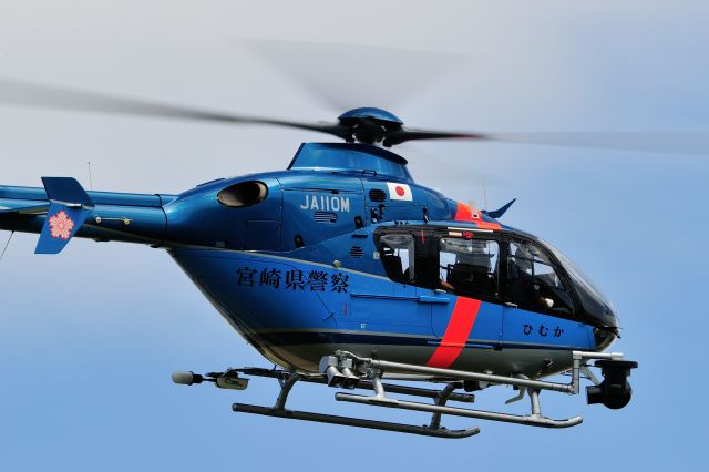 JA110M — - Eurocopter EC135T2+br /Miyazaki Prefectural Police.JPNbr /NPA(National Police Agency)br /NAME:(ひむか=HIMUKA)
