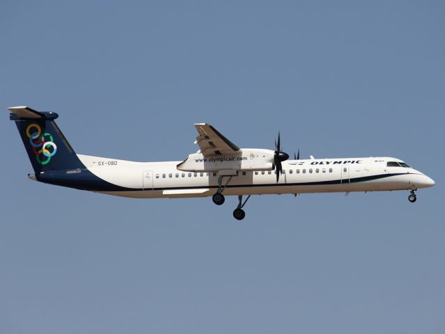 de Havilland Dash 8-400 (SX-OBD) - DHC-8-402 Dash 8br /19/8/2013