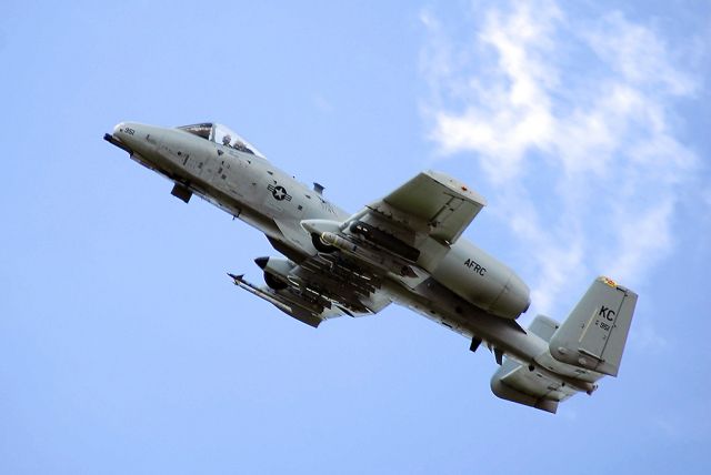 Fairchild-Republic Thunderbolt 2 (78-0951) - A-10 taking off at Whiteman AFB.