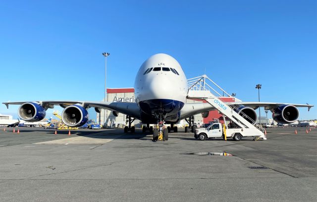 Airbus A380-800 (G-XLEE) - 04/19/23