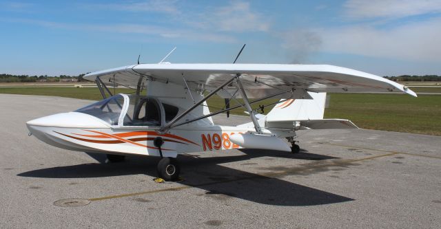 PROGRESSIVE AERODYNE SeaRey (N982SR) - A Progressive Aerodyne SeaRey LSA on the Gulf Air Center ramp at Jack Edwards National Airport, Gulf Shores, AL - March 19, 2019.