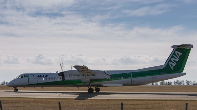 de Havilland Dash 8-400 (JA856A) - ANA Wings - AKX / Bombardier DHC-8-402Q Dash 8 [DH8D]br /Dec.13.2015 Hakodate Airport [HKD/RJCH] JAPAN