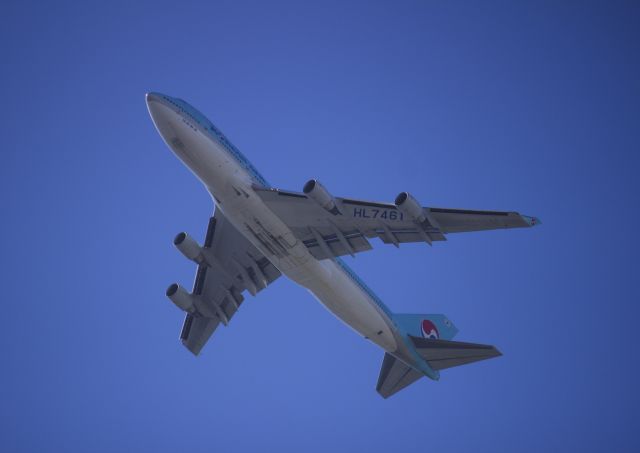 Boeing 747-400 (HL7461) - Now replaced with the A333.