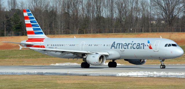 Airbus A321 (N180US) - Overlook. Ready for Takeoff on runway 18C.