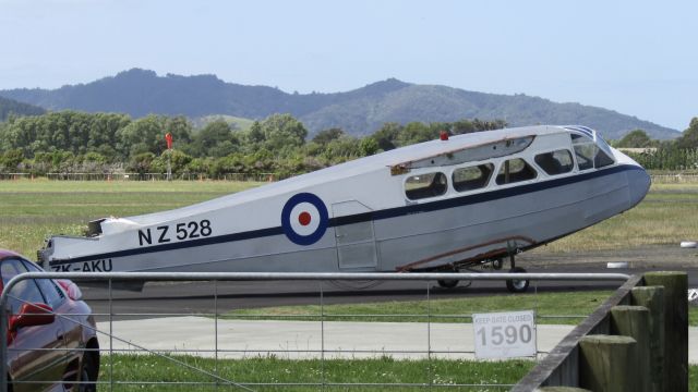 De Havilland Dragon Rapide (ZK-AKU) - A rather poorly AKU awaiting a full rebuild and re-entry into service.