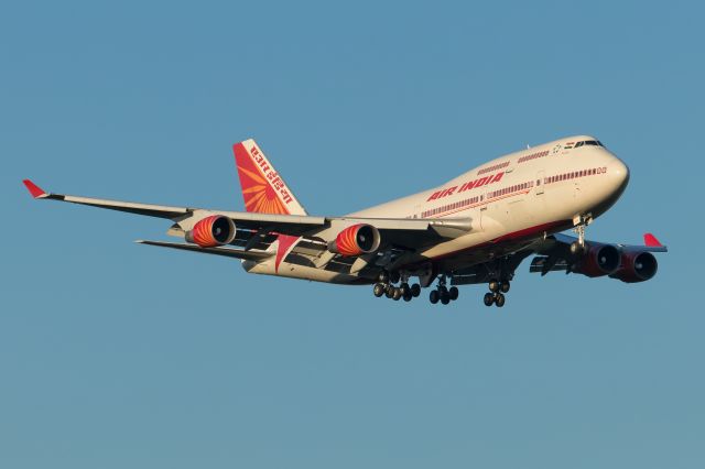 Boeing 747-400 (VT-EVA) - 06.07.2017 G20 Summit Hamburg, Germany