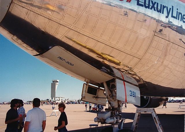 BOEING 767-300 — - American Airlines B767-300 on display at a KAFW Air Show